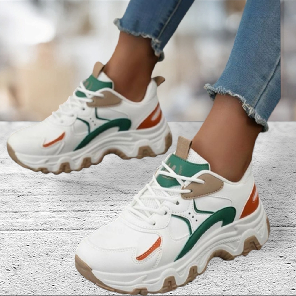 Ouku Stylish Sneakers Size 37 6.5-7 US